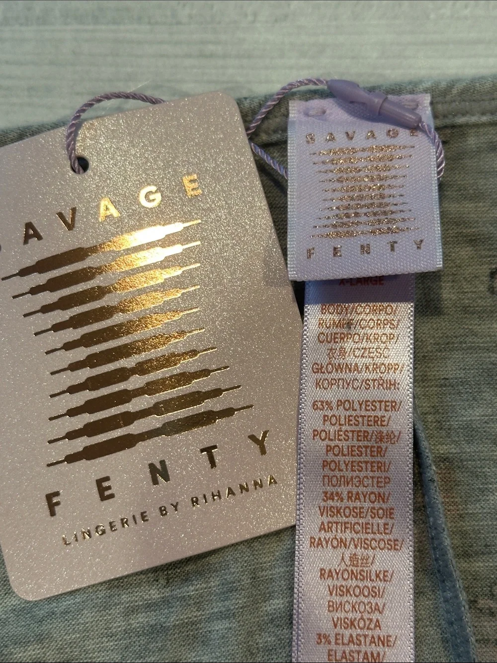 Savage X Fenty Sz XL ‘Tis the Savage Hot Short • NWT!